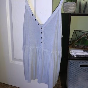American Eagle light blue tank top!